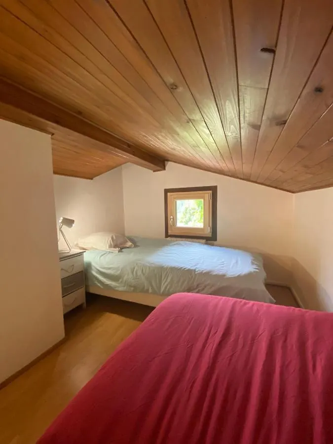 Apartment Logement Mansarde Dans Maison Avec Jardin En Bord De Piste, Vue Montagne Les Houches France